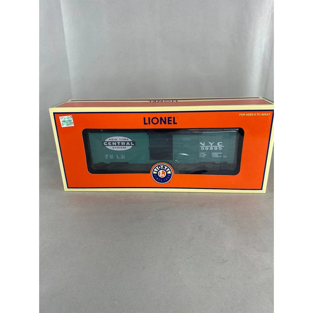 Lionel NYC Boxcar O Gauge New‎ York Central System 59895 Train Car
